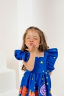 Vestido Helena Azul (Premium)