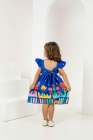 Vestido Helena Azul (Premium)