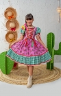 Vestido Junino Catarina Rosa (NA)