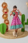 Vestido Junino Catarina Rosa (NA)