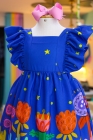 Vestido Helena Azul (Premium)