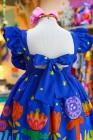 Vestido Helena Azul (Premium)