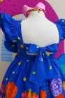 Vestido Helena Azul (Premium)