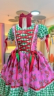 Vestido Junino Xadrez Catarina Rosa (NA)
