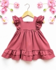 Vestido Luxo 1 ano Baby Rosê Nude (Premium)