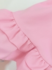 Vestido Luxo 1 ano Baby Rosa Bebe (Premium)