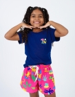 Conjunto T-shirt Azul Marinho