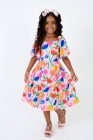 Vestido Rosa Tulipa