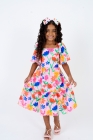 Vestido Rosa Tulipa