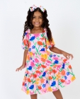 Vestido Rosa Tulipa
