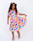 Vestido Rosa Tulipa