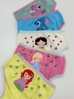 Kit com 5 - Calcinhas Princesas e Stitch