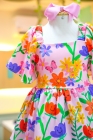 Vestido Rosa Tulipa