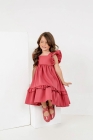 Vestido LUXO Rosa Seco (Premium)