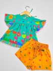 Conjunto Lúdico Estrelas Verde Água