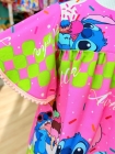 Conjunto Stitch Rosa Pompom