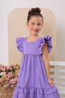 Vestido LUXO Lilás (Premium)