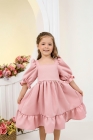 Vestido Yasmin Rosa Seco (Premium)
