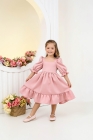 Vestido Yasmin Rosa Seco (Premium)