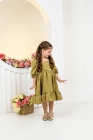 Vestido Yasmin Pistache (Premium)