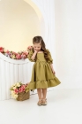 Vestido Yasmin Pistache (Premium)