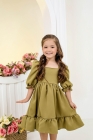 Vestido Yasmin Pistache (Premium)