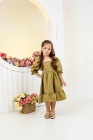 Vestido Yasmin Pistache (Premium)