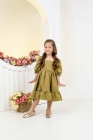 Vestido Yasmin Pistache (Premium)