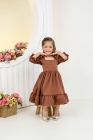 Vestido Yasmin Chocolate (Premium)