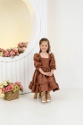 Vestido Yasmin Chocolate (Premium)