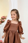 Vestido Yasmin Chocolate (Premium)