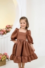 Vestido Yasmin Chocolate (Premium)