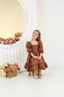 Vestido Yasmin Chocolate (Premium)
