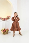 Vestido Yasmin Chocolate (Premium)