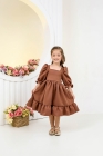 Vestido Yasmin Chocolate (Premium)