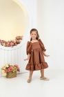 Vestido Yasmin Chocolate (Premium)