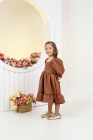 Vestido Yasmin Chocolate (Premium)