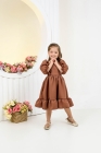 Vestido Yasmin Chocolate (Premium)