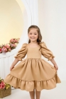 Vestido Yasmin Nude Médio (Premium)