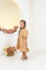 Vestido Yasmin Nude Médio (Premium)