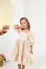 Vestido Yasmin Nude Claro (Premium)