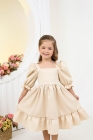 Vestido Yasmin Nude Claro (Premium)