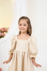 Vestido Yasmin Nude Claro (Premium)
