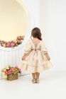 Vestido Yasmin Nude Claro (Premium)
