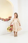 Vestido Yasmin Nude Claro (Premium)