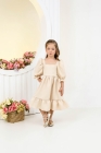 Vestido Yasmin Nude Claro (Premium)