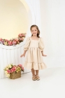 Vestido Yasmin Nude Claro (Premium)