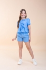 Conjunto Luxo Batinha Azul 