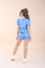 Conjunto Luxo Batinha Azul 