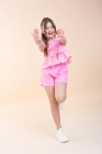 Conjunto Luxo Batinha Rosa